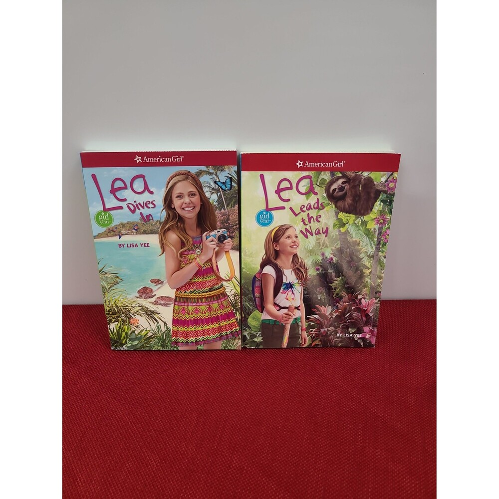 American Girl Of The Year 2016 Lea Clark Books 1 And 2 Lot